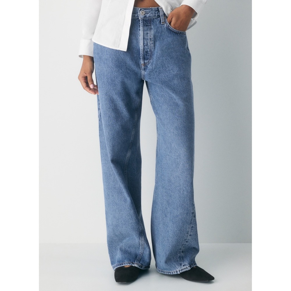 AGOLDE Twist Low Slung Baggy Jeans 27 NWT